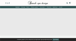 Desktop Screenshot of danskspadesign.dk